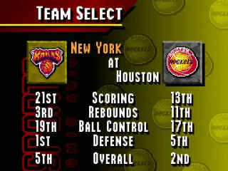 Select your favorite team.