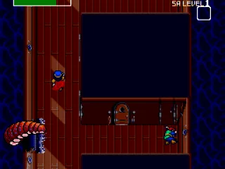 Avoid this red tentacle!