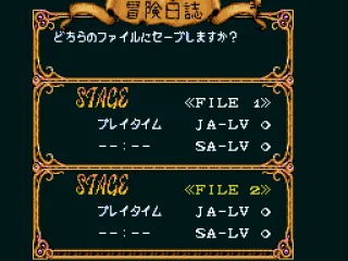 Your stats for the level