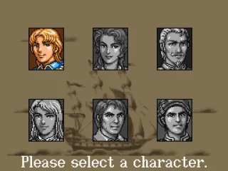 Choose from six characters, each with his own storyline.