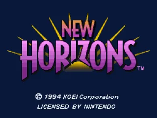 Title screen.