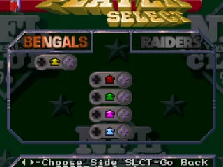 Choosing the Bengals.