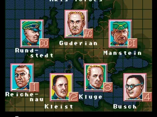 A sample of the Axis forces officers