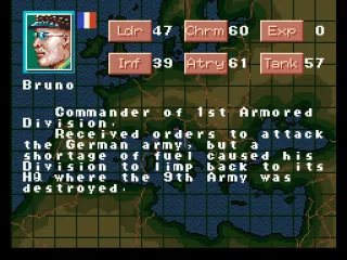 Background information on an officer