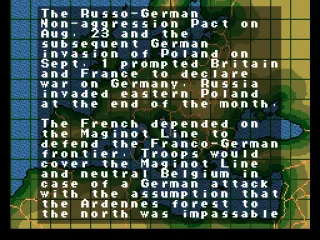 Background information on the chosen scenario