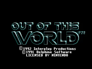 Title screen (U. S. version)