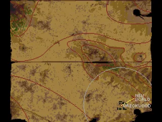 This is your map, here you can see the towns you've already visited.