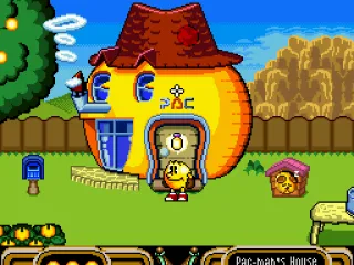 Going out of his house, Pac-Man begins a new adventure!