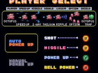 Player Select Game Options