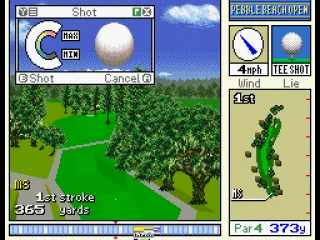 Set the power of the swing.