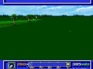 How far the ball travelled