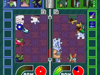 A circle means the piece is in the correct spot