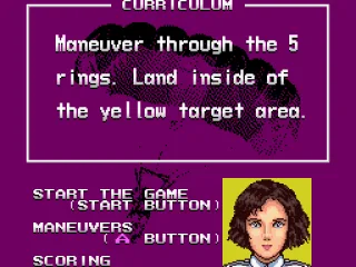 A typical mission objective, explained by flight instructor Shirley