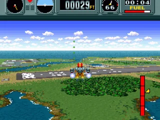 Flying around with the rocketbelt