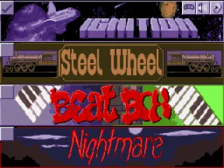 Main menu / board selection.