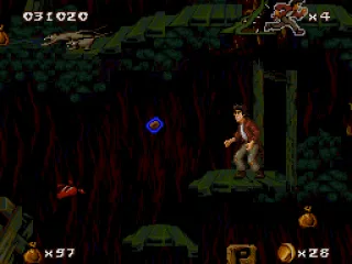 Picking up some items in the mines