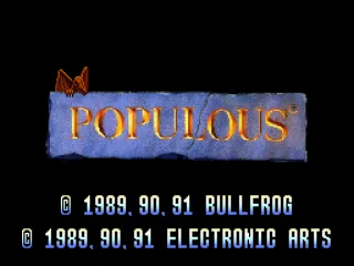 Title screen and copyright