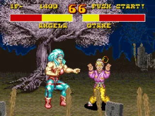 Opponent is in a daze.