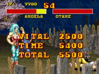 Points being tallied.