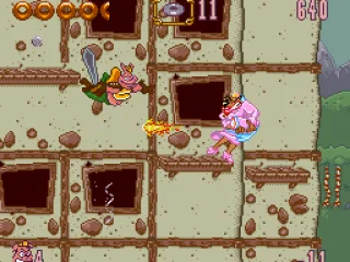 Watch out for flames.