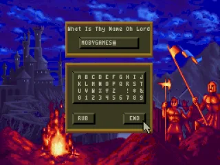 First, enter your name.