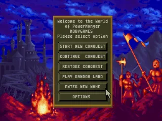 The you go to the main menu.