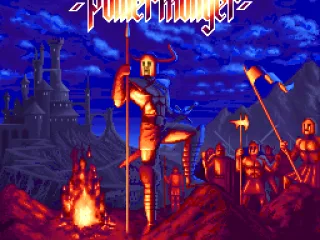 Title screen--much better than the splash screen, I must say.