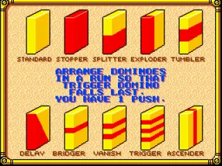 What the dominoes do