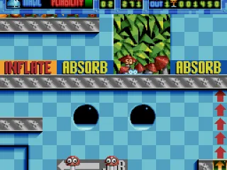 Our hero has an absorbing personality.