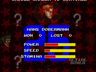 Choose a boxer for a career.