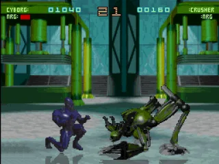 Cyborg vs the crusher