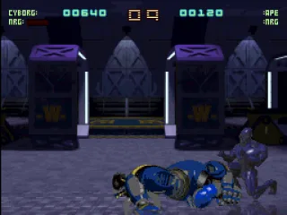 The ape droid smashed up