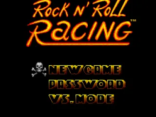 A single menu screen.