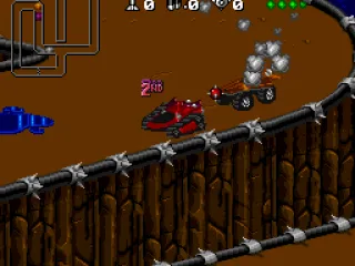 Using a mine to get rid of a follower