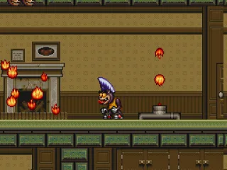 In Melody's apartment