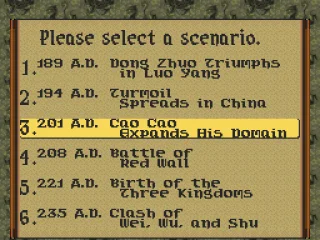 Selecting a historical period