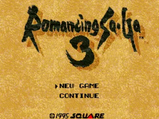 Title screen