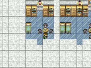 The noble son starts in his castle