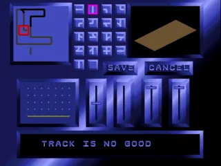 Creating a new track.