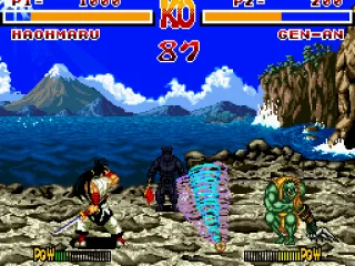 Haohmaru Unleashes a Tornado!