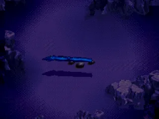 A side view of the large SeaQuest