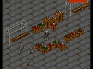 A large market square