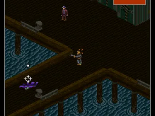 Fighting at the docks