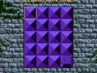 The Trick Game works like a training mode. Choose one of these 19 squares and test your target in the most diverse situations!