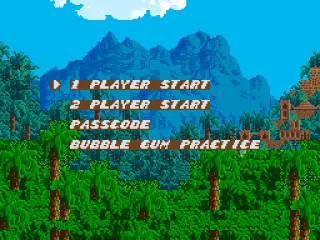 Main menu