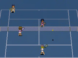 Hit the ball past your opponent