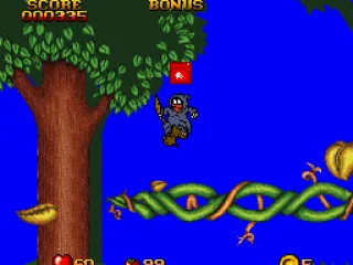 The Shadow Man finds a secret platform