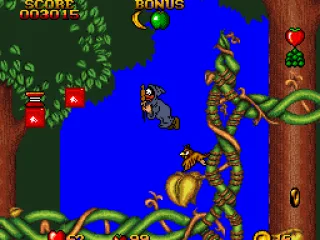 The Shadow Man gets hit from behind! 0_0