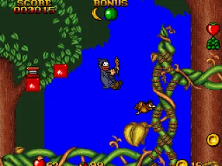 The Shadow Man gets hit