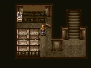 Save your game at these terminals.